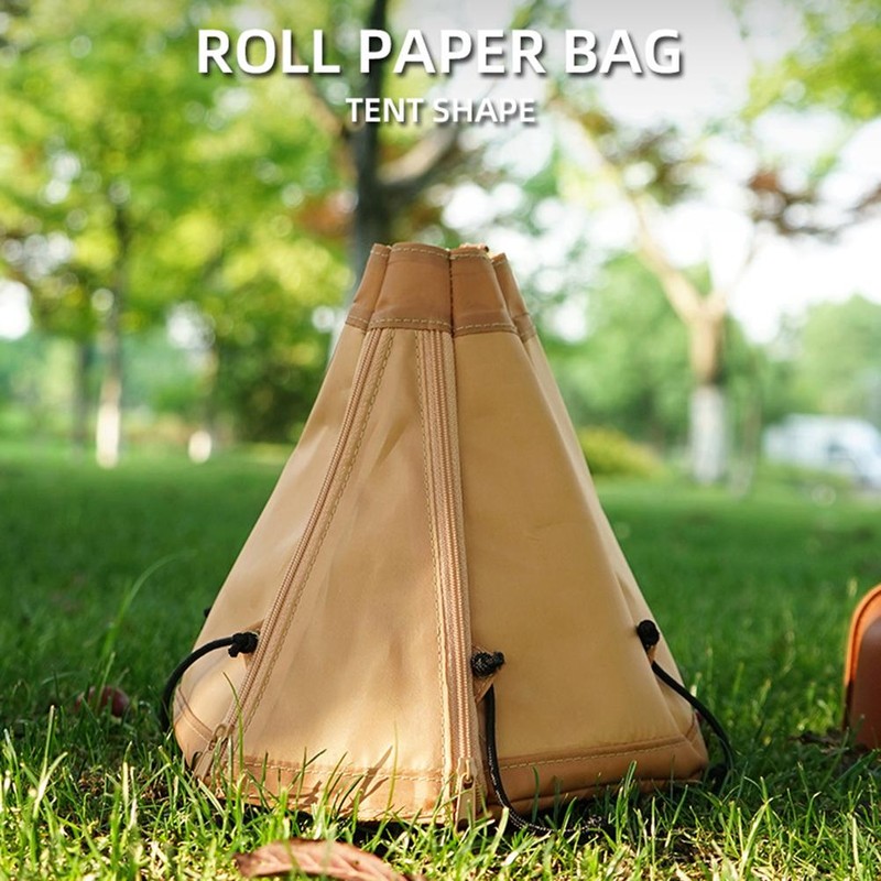Outdoor Camping Tent Tissue Box Foldable Portable Tissue Box Portable