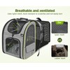 Pecute Cat Carrier Backpacks, Expandable Cat Backpack with Breathable Mesh,