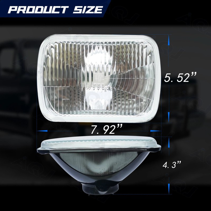 AQJ Fit Chevy Express Cargo Van 1500 2500 3500 Pair