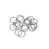 sourcing map Nitrile Rubber O-Rings 20mm OD 18mm ID 1mm