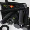 Caterpillar Red 10 x Black Hexagon Head Screws Polypropylene (PP)