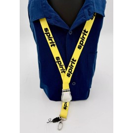 Spirit Airlines Airbus A320 A321 Aviation Lanyard Seat Belt Buckle Flight Crew