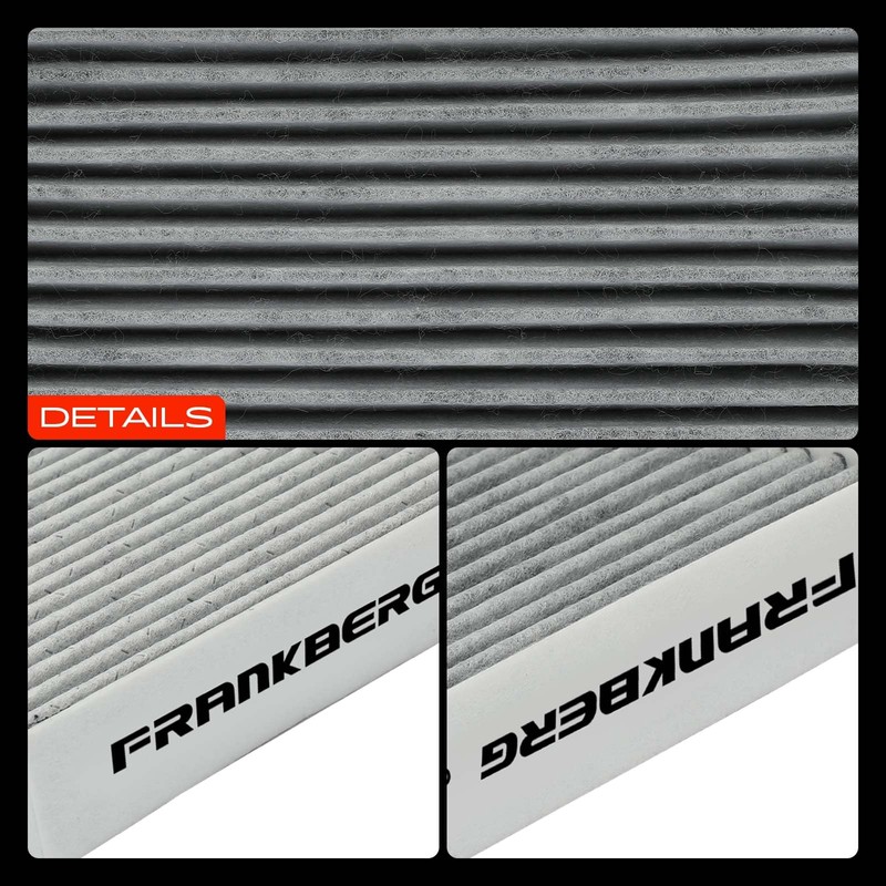 Frankberg 2x Cabin Air Filters with Particulate Filters Compatible with