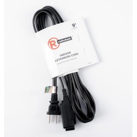 RadioShack Extension Cord, Black, 9 Ft.