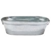 Little Giant Galvanized Oval Tub (7.5 Gallon) Versatile Utility Metal