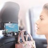 Car Headrest Hidden Hook with Phone Holder, Car Seat Hooks