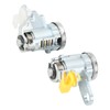 Pair of Front Door Lock Cylinder Set 6905135070 Aluminum Alloy