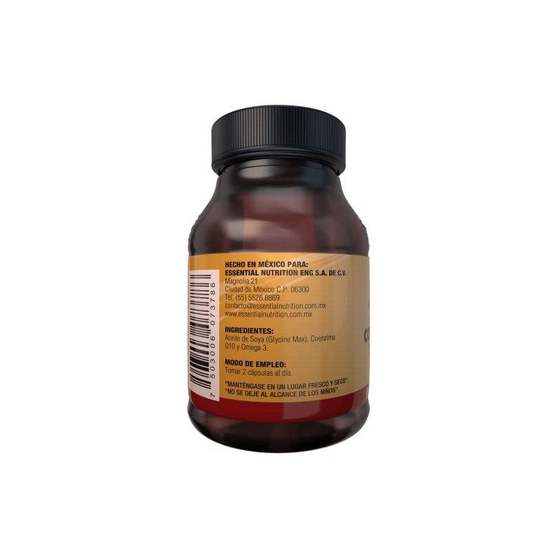 Essential Nutrition Q10 y DHA-EPA (Coenzima Q10 y Omega 3)