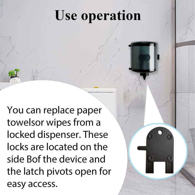 （6） 2145995 Dispenser Replacement Key Compatible with Cintas Paper Towel