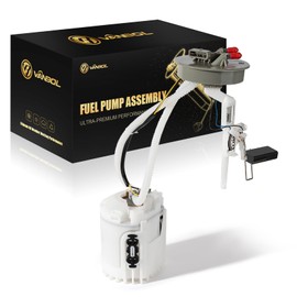 VANBOL Fuel Pump Assembly Compatible with 1990-2003 VW Cabrio Corrado Eurovan Golf Jetta Passat Vento 1.6L 1.8L 2.0L 2.5L 2.8L GAS Replace E8366M VANBOL0110A with Sending Unit (Premium Version)