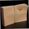 KICHOUSE 100pcs Kraft Paper Envelopes Money Envelopes Retro Style for