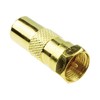 kenable F Type Male Plug to RF Male TV Freeview