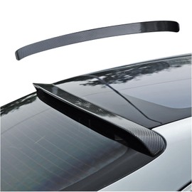 Axinda Rear Roof Wing Spoiler Wing Fit for 2024-2025 Toyota Camry LE SE XSE XLE Hybrid, Spoiler Wing Lip Accessories (Carbon Fiber Pattern, Roof Wing)