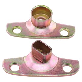 MOTOKU Bed Mounted Tailgate Hinge Roller Pivot and Insert Bush Cover Kit for Ford F150 F250 F350 1997-2007 Rear Left Driver and Right Passenger Side