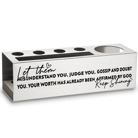 Let Them Gifts, Keep Shining, Self Worth Quotes, Mental Health Matters, Inspirational Motivational Encouragement Pencil Pen Holders ASB82