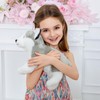 gtadqiu Dog Stuffed Animal for Boys and Girls, 15 Inch
