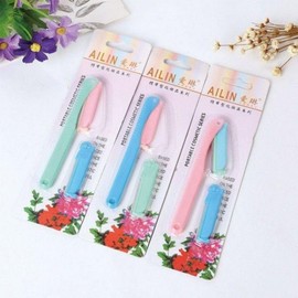 Folding Eyebrow Razor Grooming Tool Folding Eyebrow Razor - Single Item 4ea