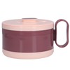 Stainless Steel Ramen Bowl Double Insulation Instant Noodle Bowl with