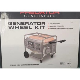 PREDATOR Generator Wheel Kit 8 In. Never-Flat New TIRES,HANDLE,R
