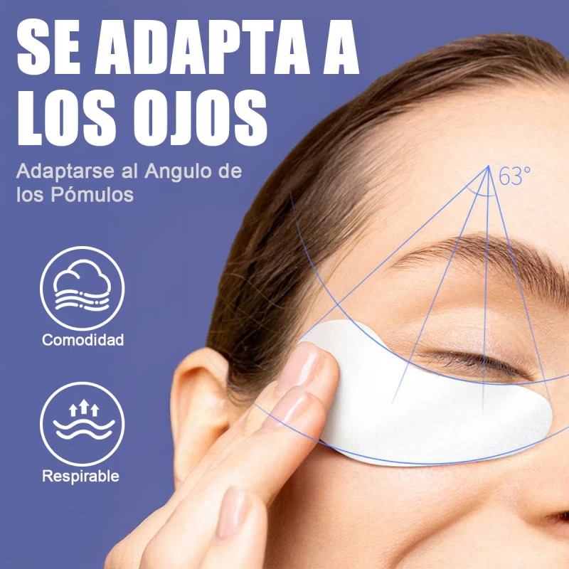 150 Pares Parches Hidrogel Para Extesiónde Pestañas Mink Rosa