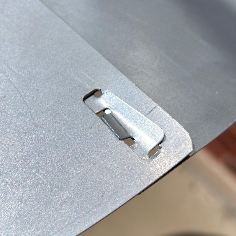 SB7GLV - 4X4 Disk Squirrel Baffle - Galvanized Finish -