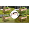VEVOR Raised Garden Bed 48x24x30in with Sturdy Legs, High End