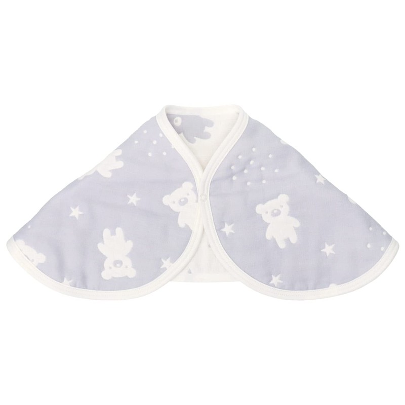 Baby Castle, Burp Cloth, Bib, Star Bear, Made in Japan,