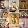 Urvoix Solar Mason Jar Lights - 8 Pack 30 LED
