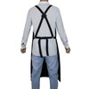 ANTAITHER Black Leather Welding Apron with 6 Pockets - Heavy