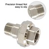 Pack of 2 Screw Connection 1/2 Inch Female x AG