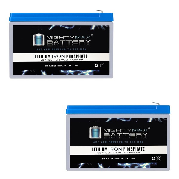 Mighty Max Battery 12V 7AH Lithium Replacement Battery Compatible with