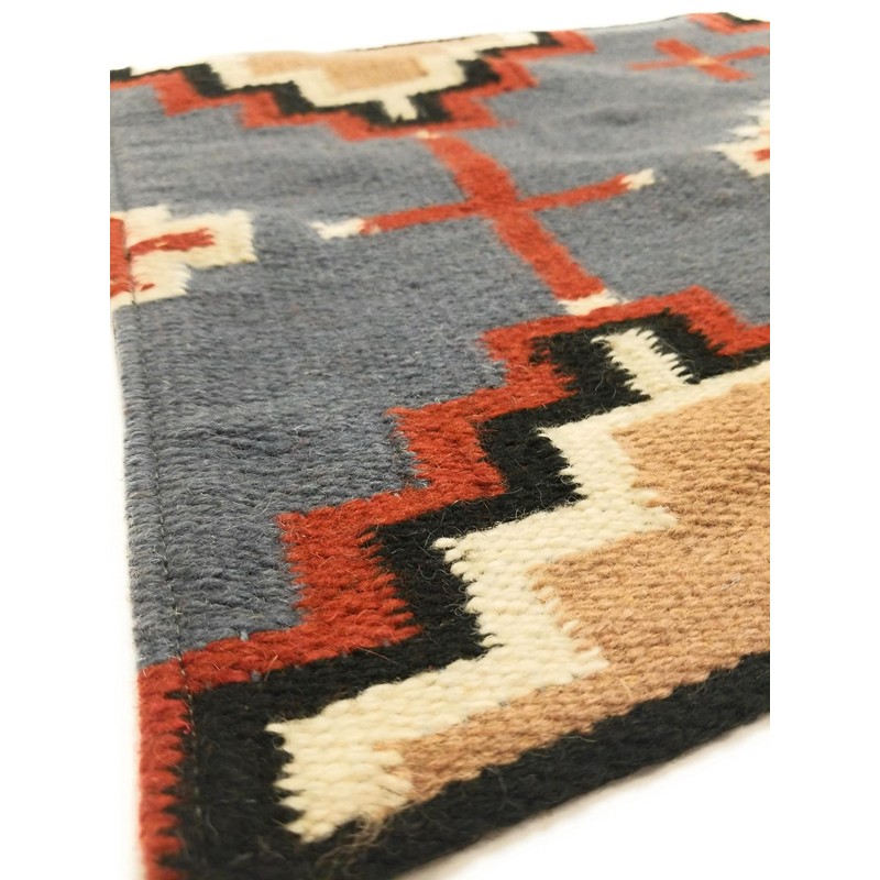 Southwestern Handwoven Wool Pillow Covers- Assorted Colors- 18 X 18