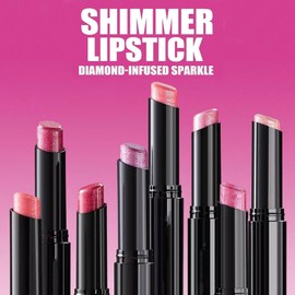 Metiplou Lipstick For Women Matte Nude Glitter Highly Pigmented Moisturizing Lip stick Hypoallergenic Waterproof Long Lasting Lipsticks Quick Makeup Lightweight Portable Magenta # 09