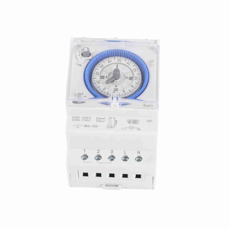 Mechanical Timer 15 Minutes Intervals Electrical Heavy Duty Time Switch