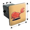 GRAPHICS & MORE Crab Dubstep Funny Humor Tow Trailer Hitch