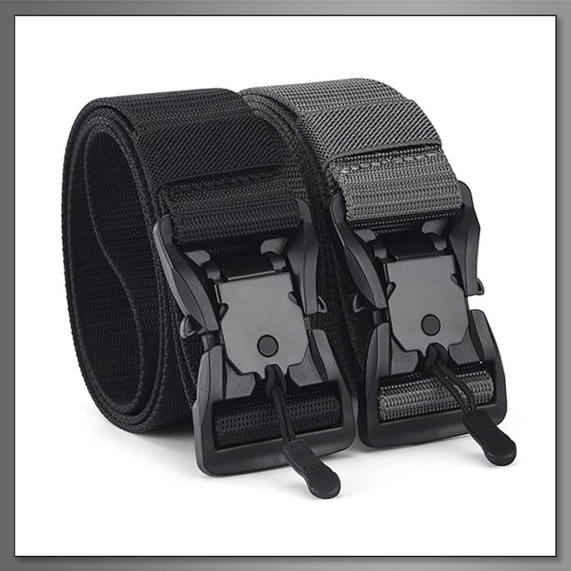 Buzz Selection LBT792 Nylon Tactical Quick Release Belt, Lightweight, Outdoor,