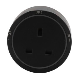 13A Power Track Socket Removable Electric Outlet Slide Guide Adapter for Home Bedroom Kitchen