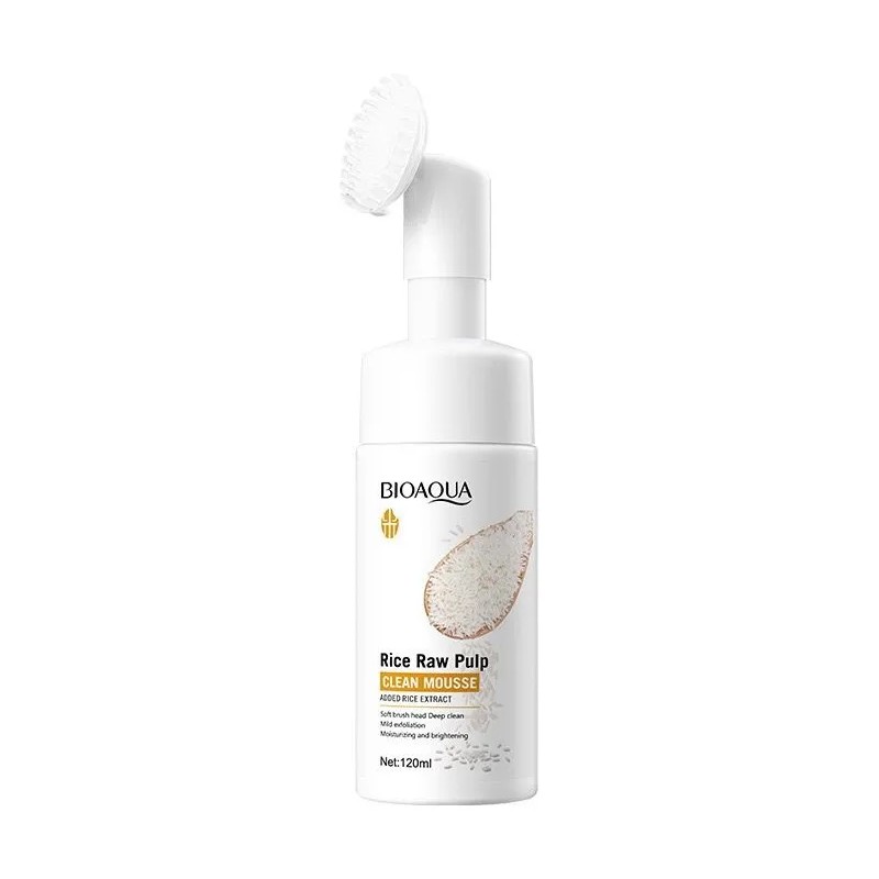 Limpiador Facial Bioaqua Espuma Hidratante Exfoliante Aclara