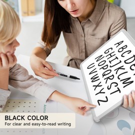 Dry Erase Markers Fine Tip, 288 Pack Black Thin Low Odor WhiteBoard Markers Bulk Set for School Classroom Office Supplies