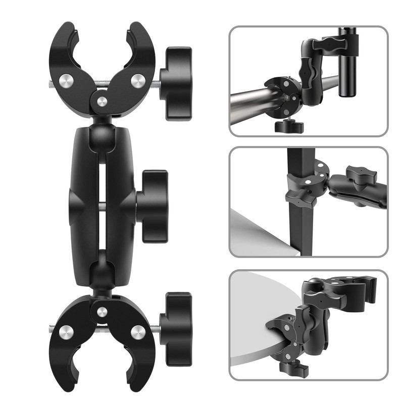 Taisioner Super Double Clamp Mount, Double Clamp, Double Scissor Mount,