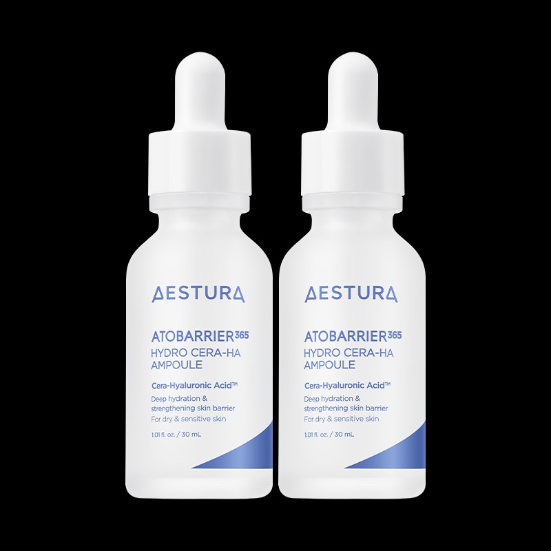 Astra [에스트라][더블]아토베리어365 세라-히알 속수분 앰플 [Astra][Double] Atobarrier 365 Sera-Hyal Moisture