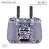 WRAPGRADE Skin Compatible with DJI RC 2 (Metal Sticker Bomb)