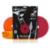 ADBL Polishing Pad, Polishing Sponge with Velcro Fastener - Dual