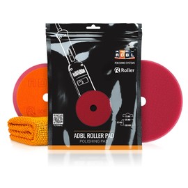 ADBL Polishing Pad, Polishing Sponge with Velcro Fastener - Dual Action - Professional Quality - Ø 75 mm