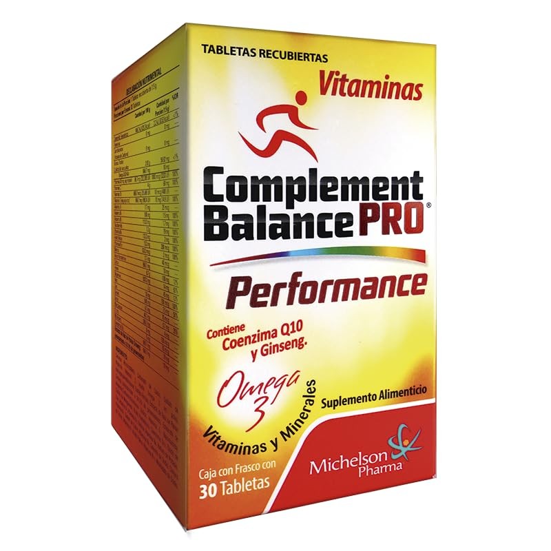 Complement Balance PRO Performance - Suplemento alimenticio, contiene coenzima Q10