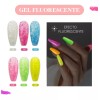 Obp Gama De 6 Pzs Gel Semipermanente Esmalte Con Glitter