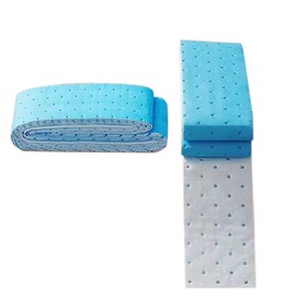 10 Pcs Range Hood Oil Suction Filters, 35 Inch x 3.9 Inch Disposable Blue Nonwovens Cloth Keeping Your Range Hood Cleaner (10)