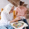 DMCVIVR Embroidery kit for Beginners with Embroidery Patterns, Stamped Embroidery