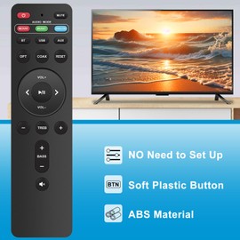 VINABTY Replacement Remote Control Fit For Norcent BYL Bestisan MEGACRA Soundbar Speaker Home Theater System