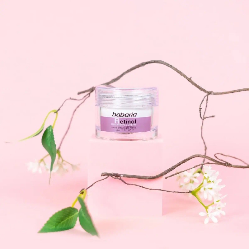 Babaria Crema Facial Antiarrugas Retinol Todo Tipo Piel 50ml